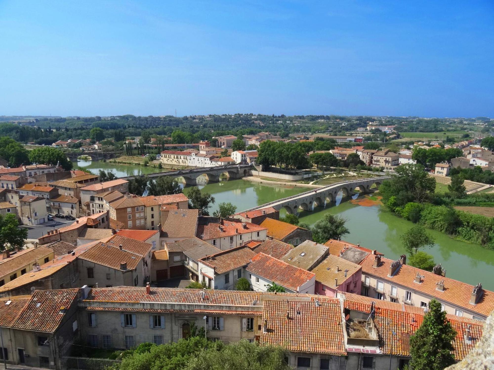 "Air D'Antan"-Meuble De Tourisme 3 Etoiles -Residence "Les Logis De Beziers"-Garage Optionnel-Coeur De Ville-Plages A 16Km ! Exteriör bild